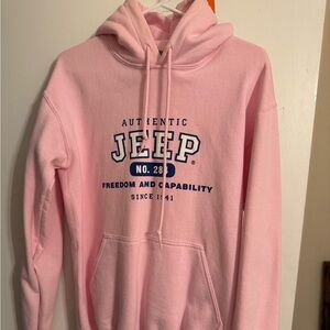 Jeep Authentic Pink Hoodie